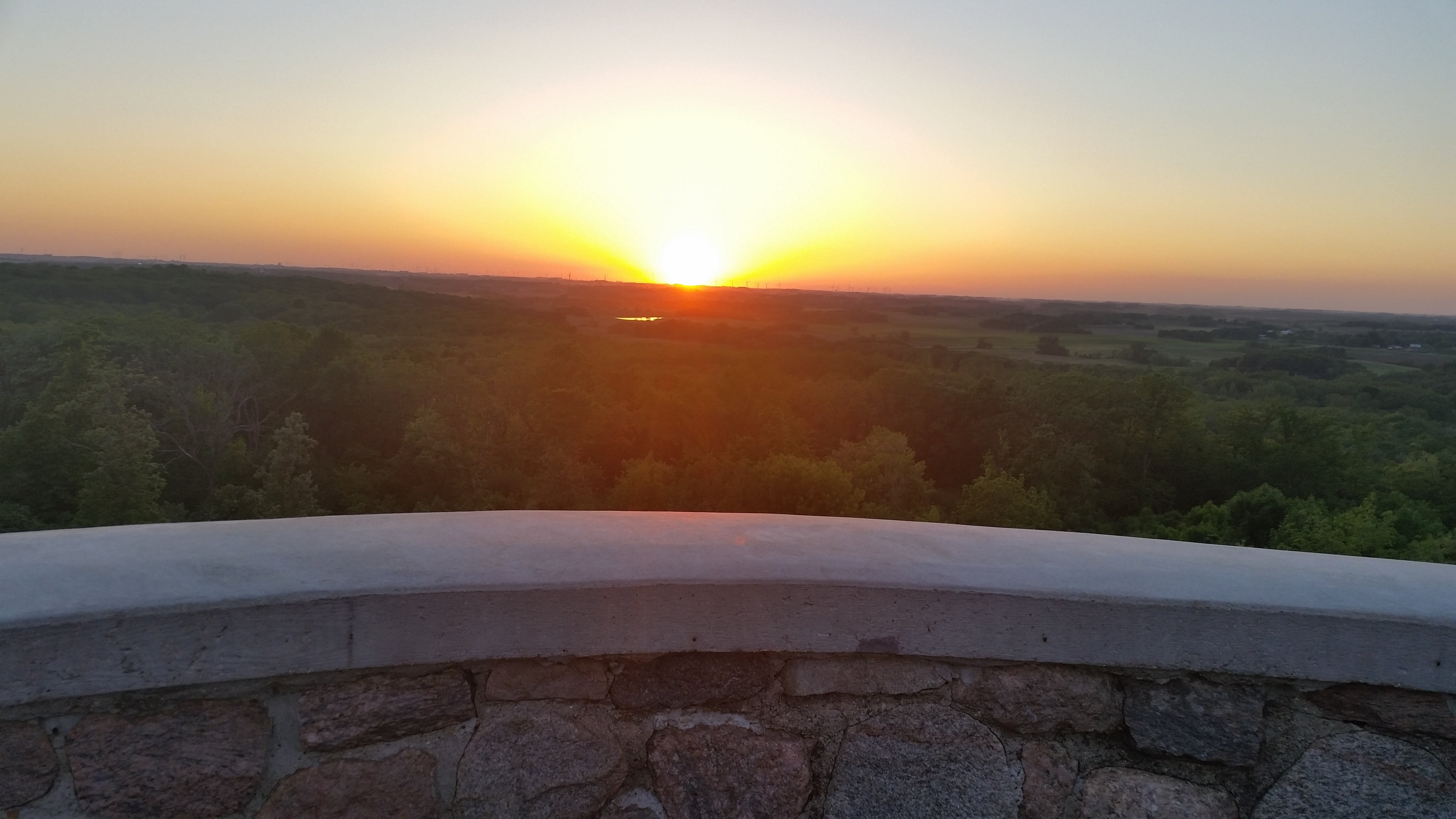 Camper submitted image from Pilot Knob State Park — Pilot Knob State Preserve - 2