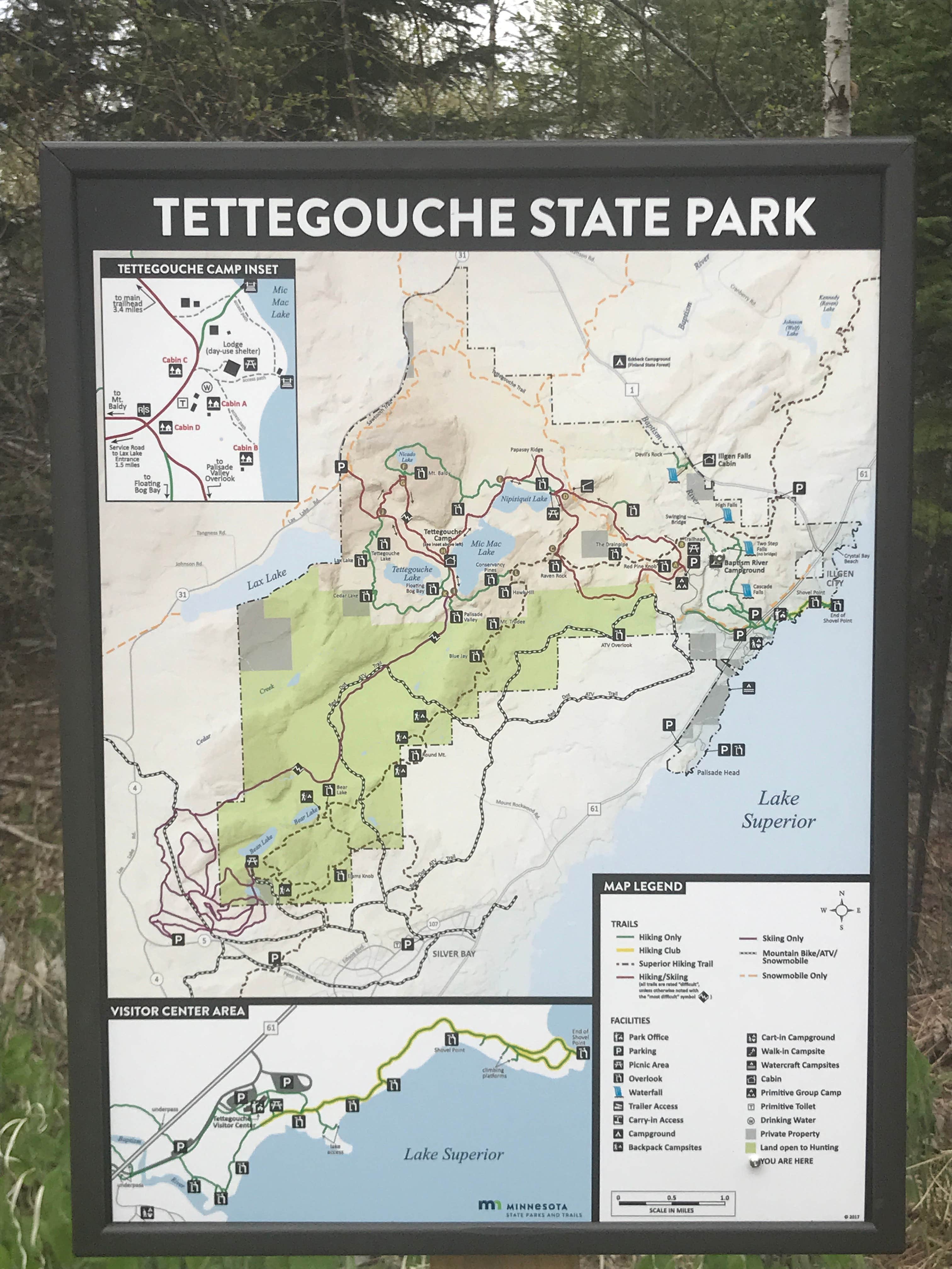 Camper submitted image from Baptism River Campground — Tettegouche State Park - 5