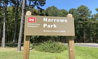 Camping near COE Greers Ferry Lake Mill Creek Recreation Area: Narrows (AR), Higden, Arkansas