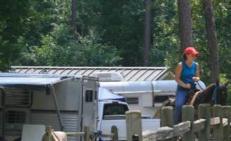 The Dyrt's photo of camping with a horse at Canebrake Horse Camp near High Point, NC