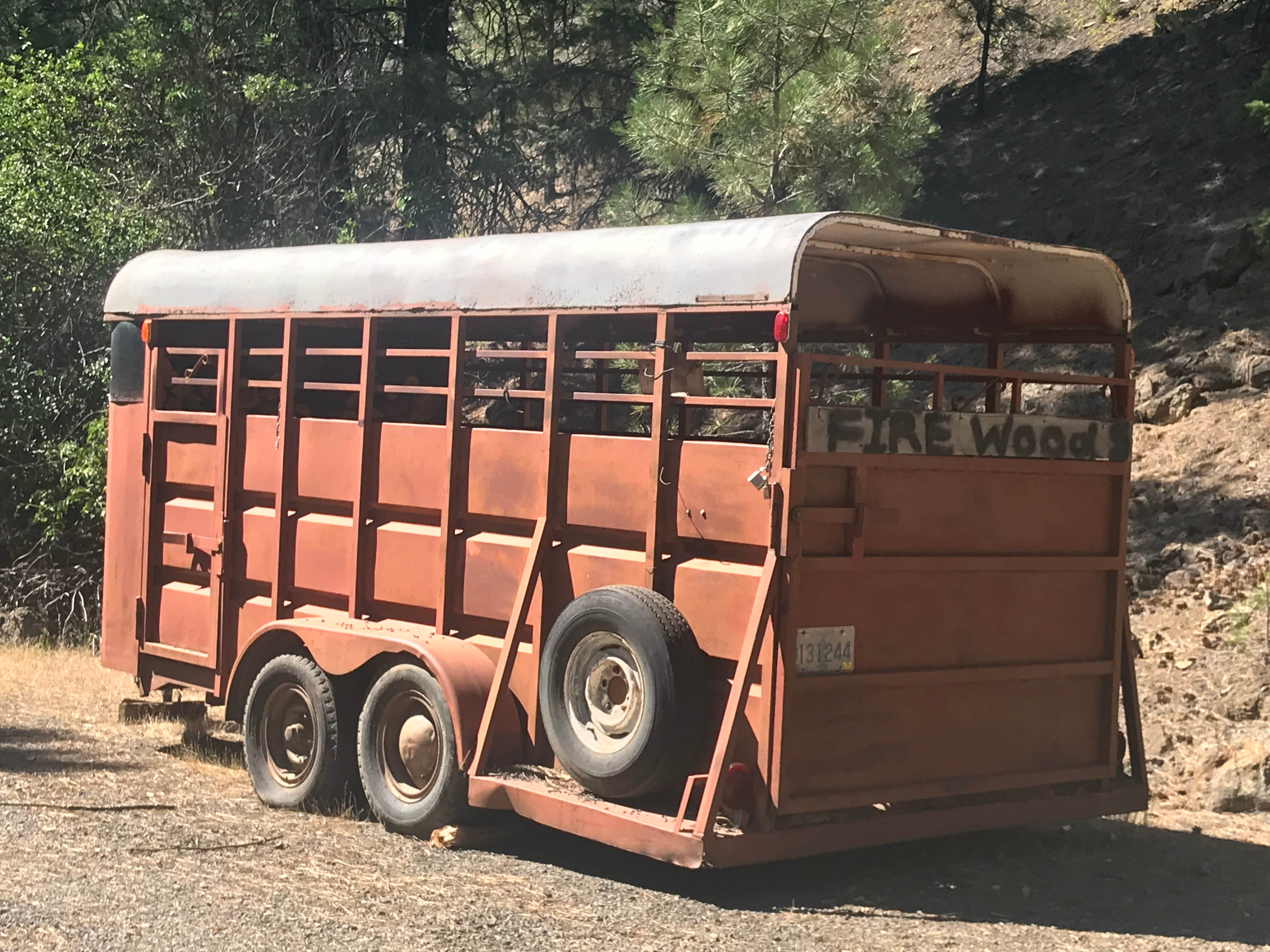 Camping near Anson Wright Memorial Park: Shelton Wayside, Fossil, Oregon