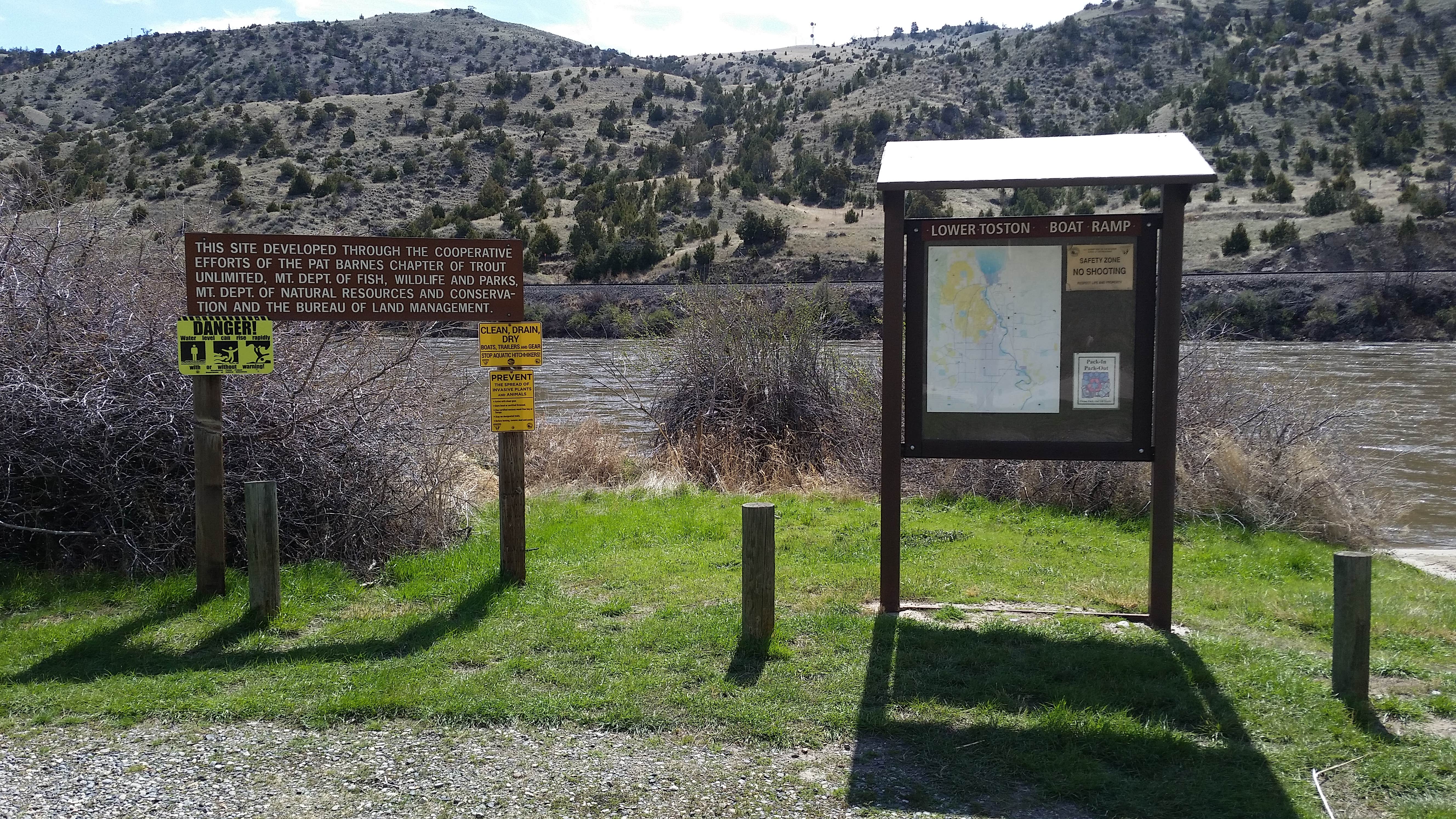 Camper-submitted photo at Lower Toston Dam Campground and Boat Launch near Gallatin National Forest
