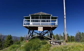 The Dyrt's photo of glamping accommodations at Mccart Lookout near Beaverhead-Deerlodge National Forest