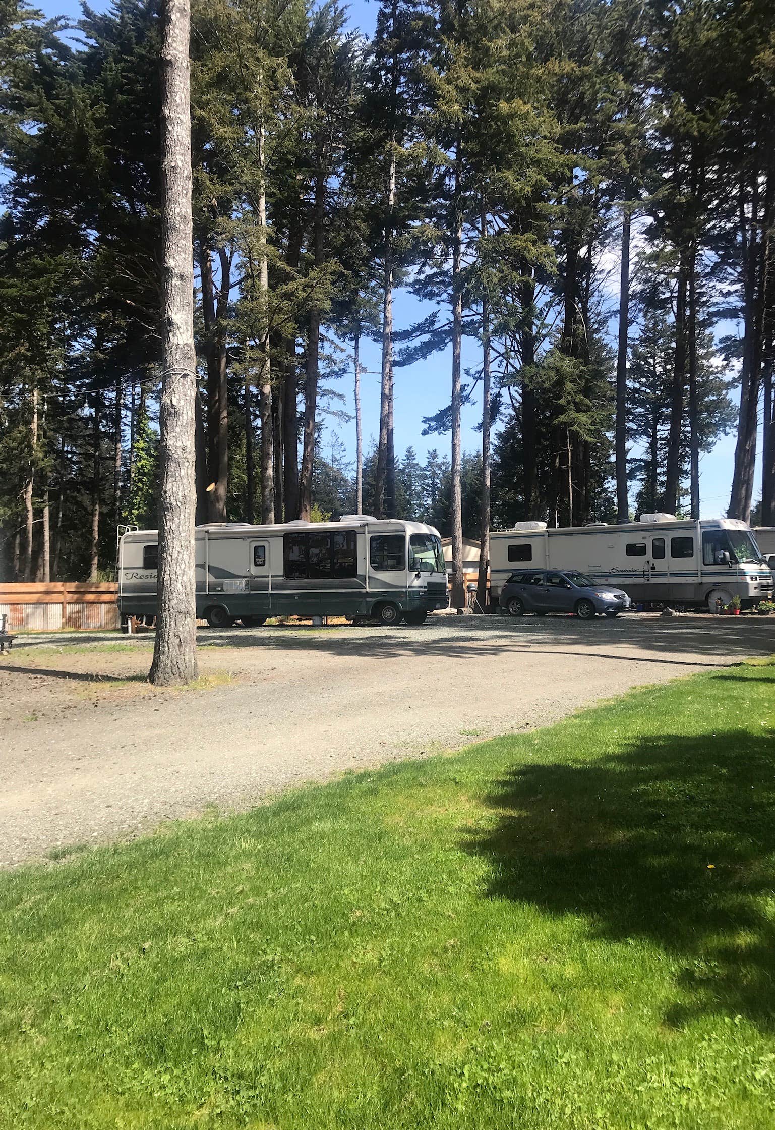 Nicole  B.'s photo of rv camping at b.side motel+rv near Bandon, OR