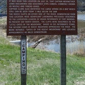 Lewis and Clark history sign