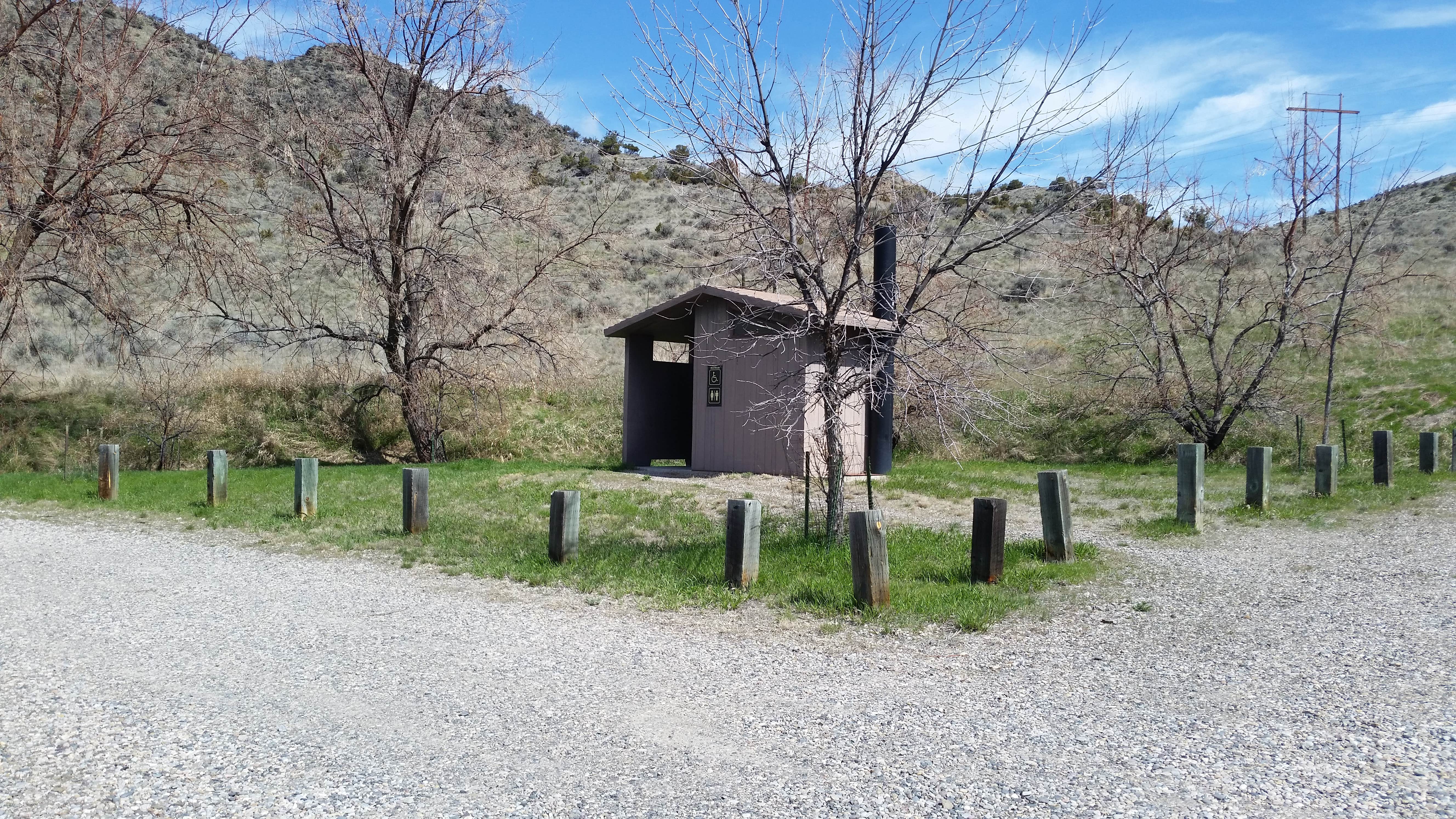 Dexter I.'s photo of glamping accommodations at Upper Toston Dam Campground and Boat Launch near Helena, MT