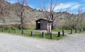 Dexter I.'s photo of glamping accommodations at Upper Toston Dam Campground and Boat Launch near Pony, MT
