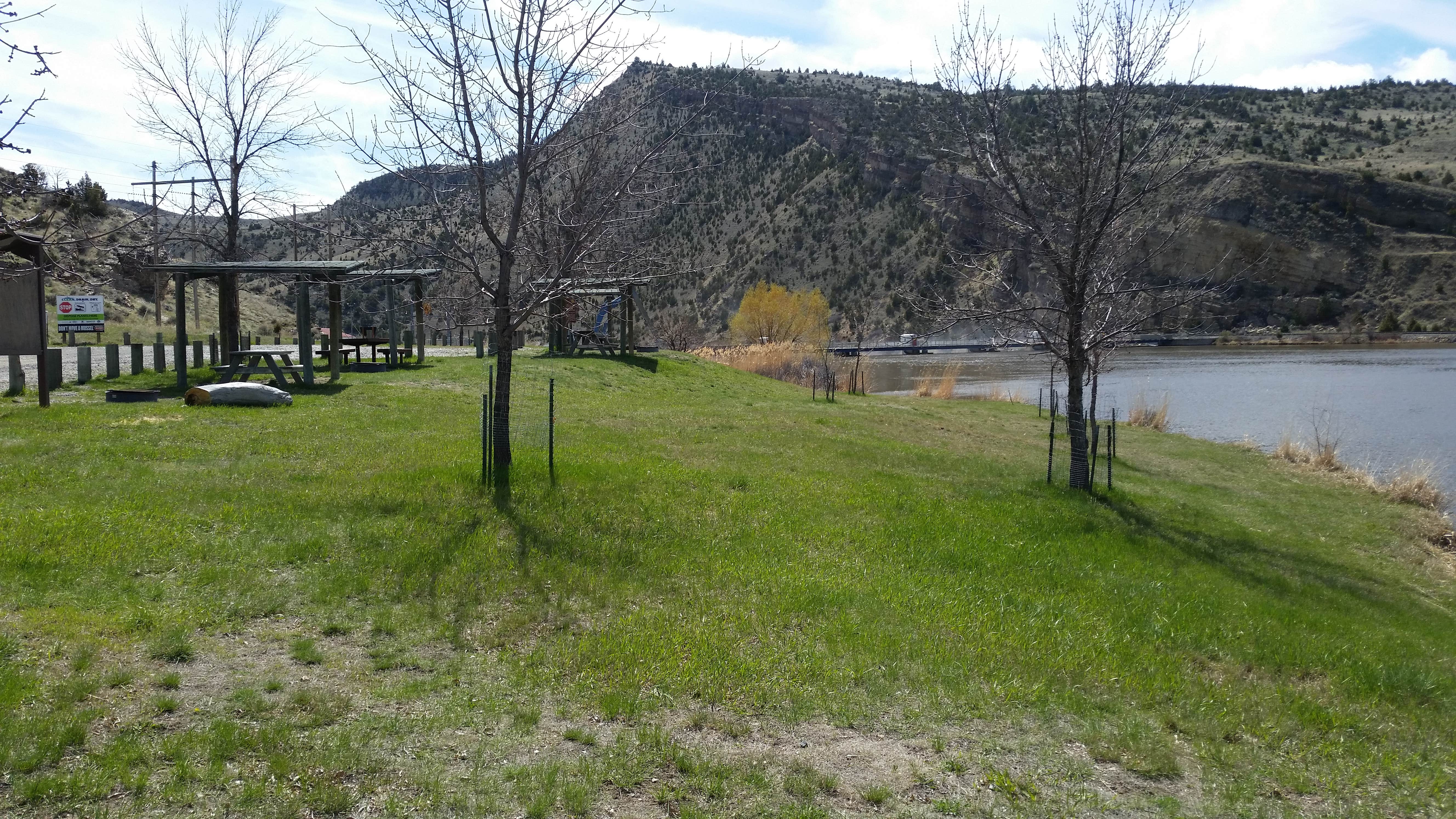 Camper-submitted photo at Upper Toston Dam Campground and Boat Launch near Three Forks, MT
