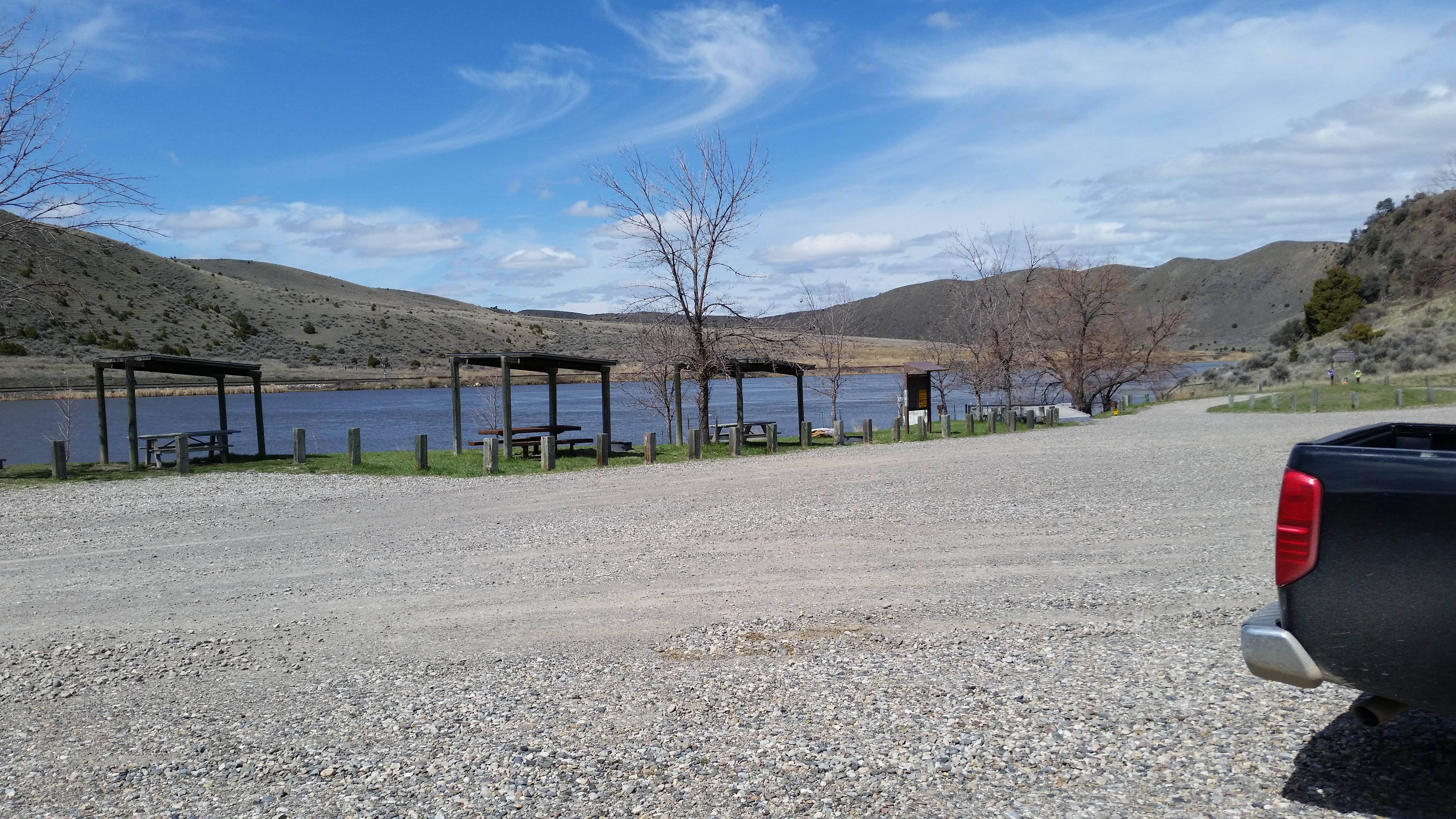 Camper-submitted photo at Upper Toston Dam Campground and Boat Launch near Three Forks, MT
