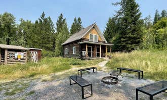 Camping near Beaver Creek: Swan Guard Station, Bigfork, Montana