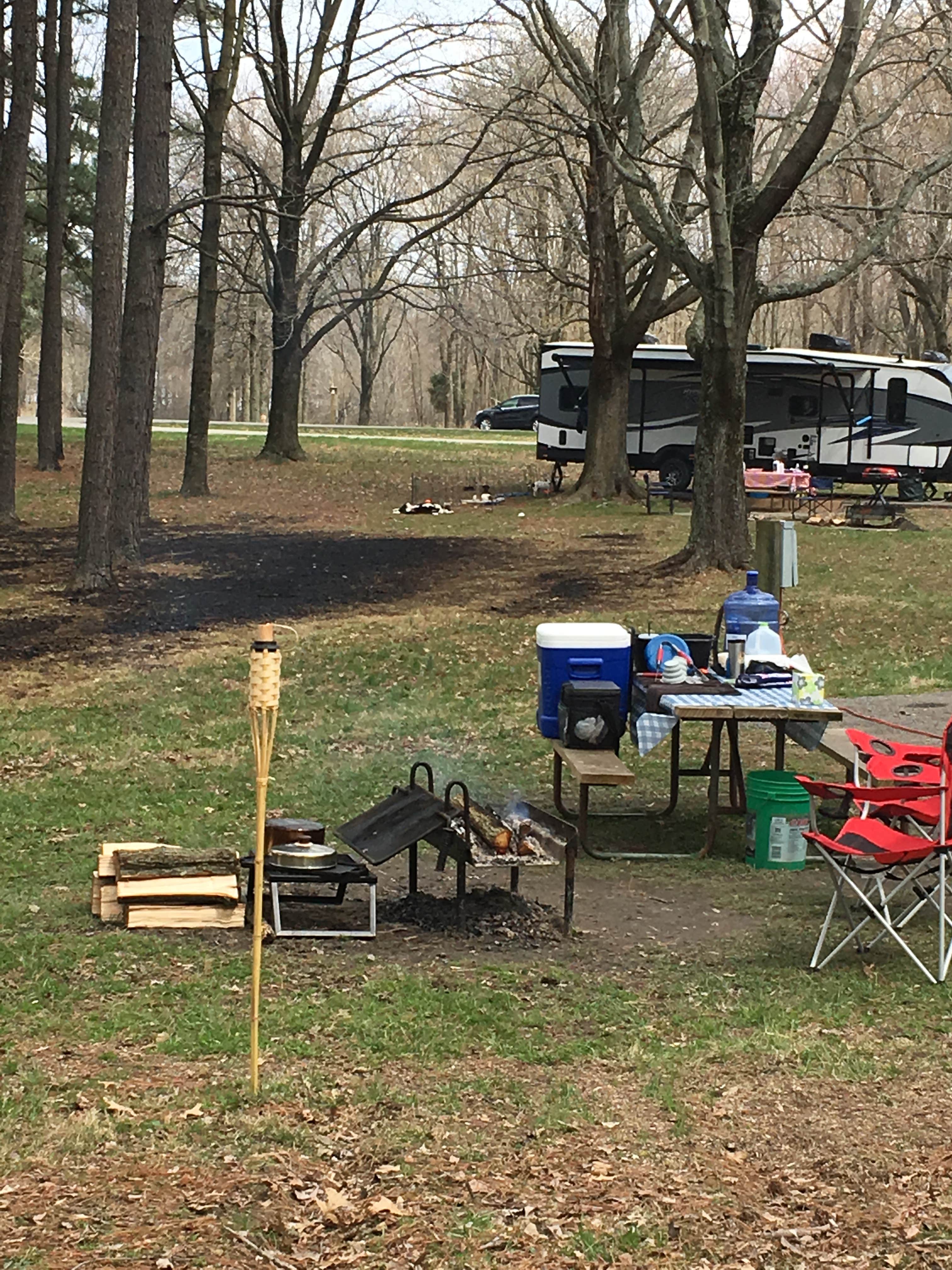 Annie C.'s photo at Wayne Fitzgerrell State Park Campground near Johnsonville, IL