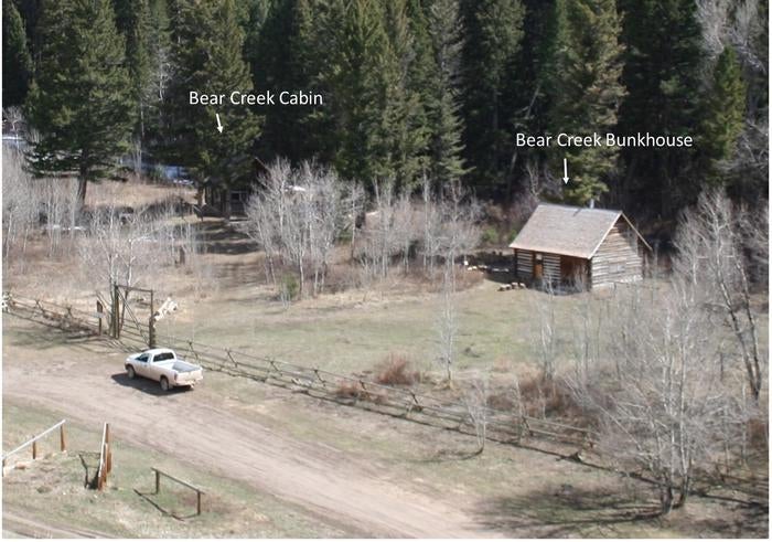 Camper submitted image from Bear Creek Cabin (beaverhead-deerlodge National Forest, Mt) - 1