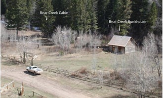 Camping near Ruby Reservoir: Bear Creek Cabin (beaverhead-deerlodge National Forest, Mt), Cameron, Montana