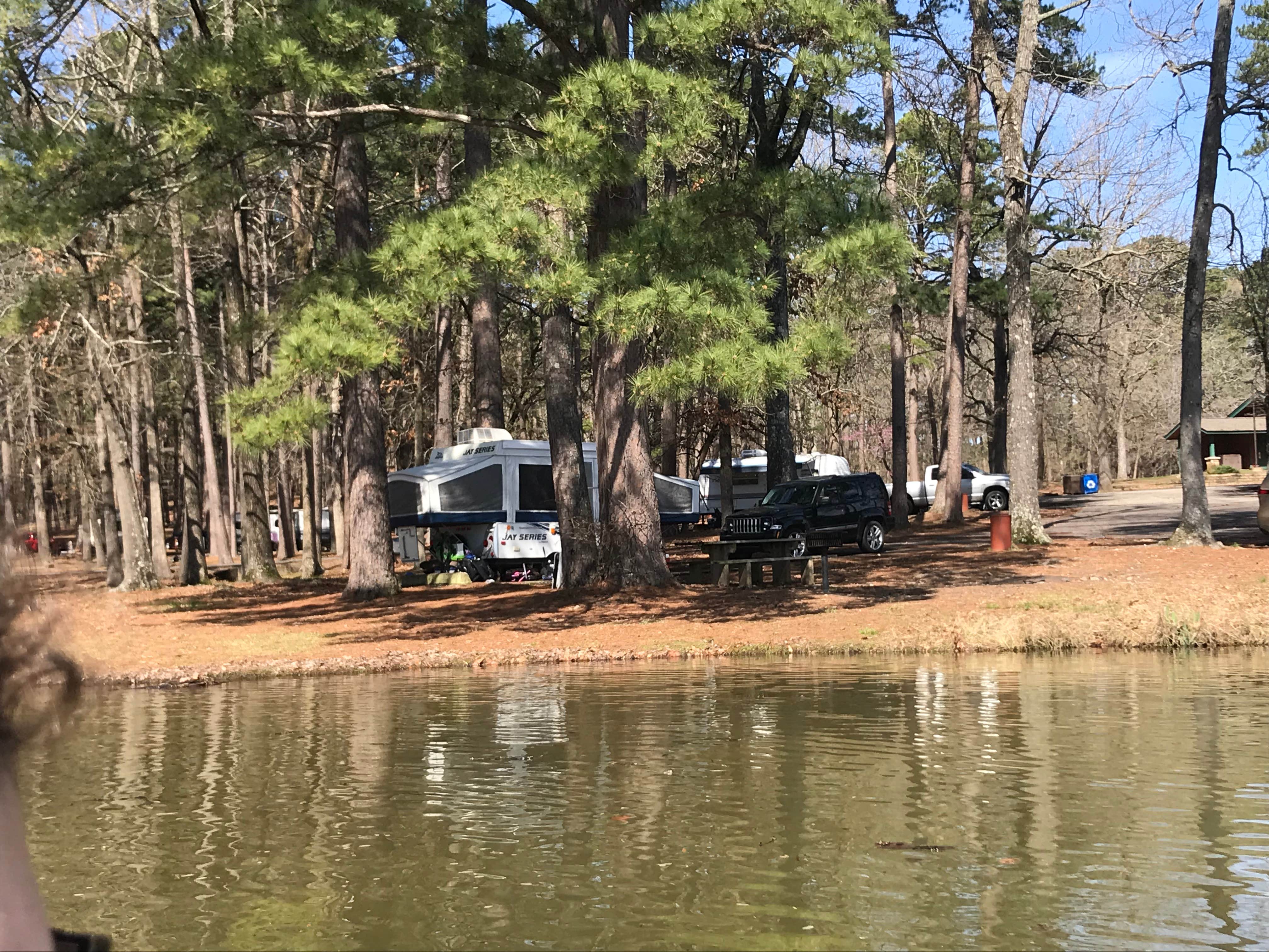 tiffany H.'s photo of rv camping at Lake Catherine State Park Campground near Malvern, AR