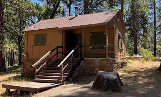 Camping near Jenkinson Campground—Sly Park Recreation Area: Sly Guard Cabin, Pollock Pines, California