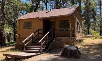Camping near Deerwood  - Sly Park Recreation Area: Sly Guard Cabin, Pollock Pines, California