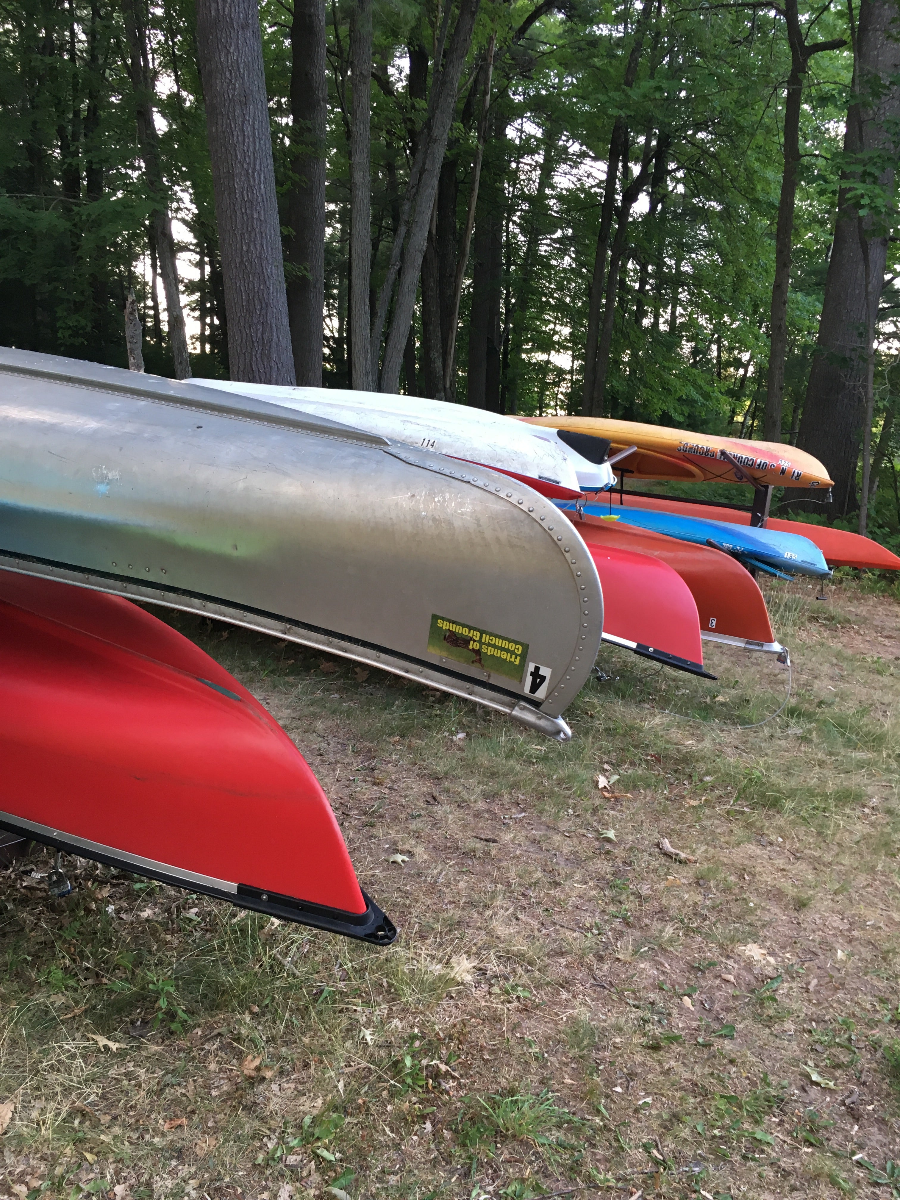 Canoes for rent