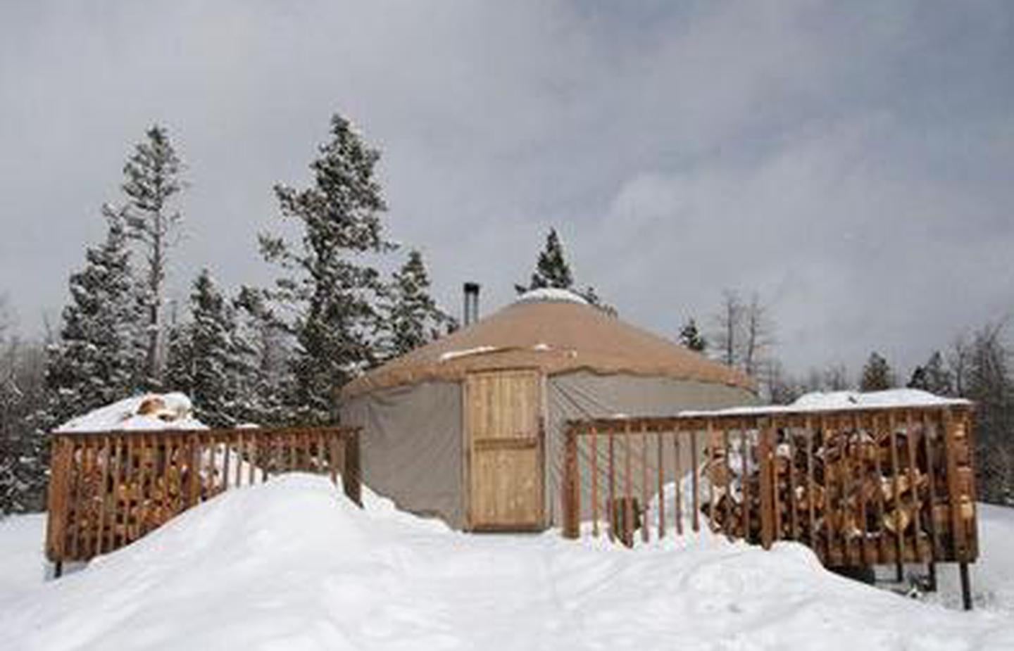 Camper submitted image from Limber Flag Yurt - 1