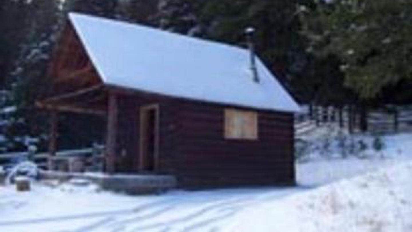 The Dyrt's photo of a cabin at Indian Flats Cabin near Boulder, MT