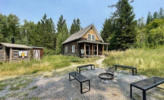 The Dyrt's photo of a cabin at Swan Guard Station near Dayton, MT