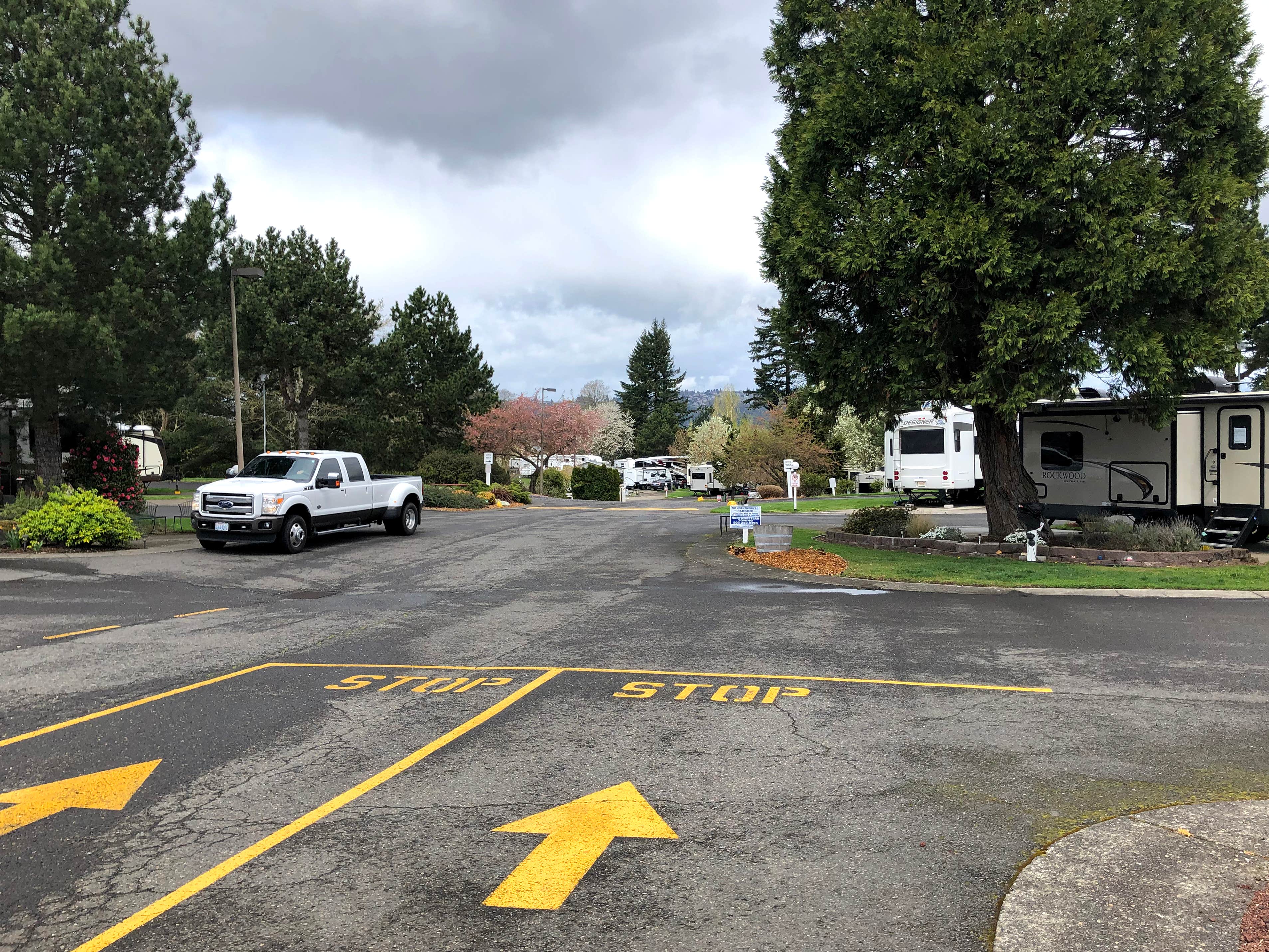 Corinna B.'s photo of rv camping at Portland Fairview RV Park near Hood River, OR