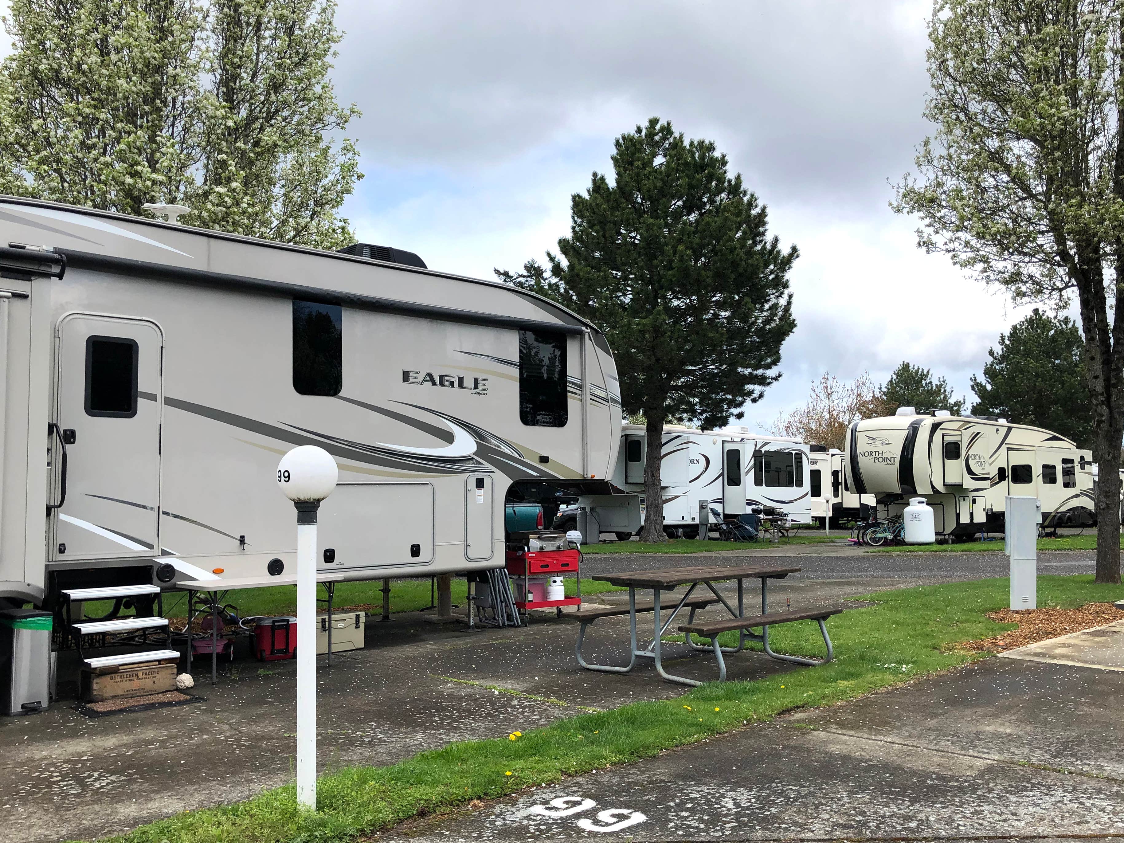 Corinna B.'s photo of rv camping at Portland Fairview RV Park near Happy Valley, OR