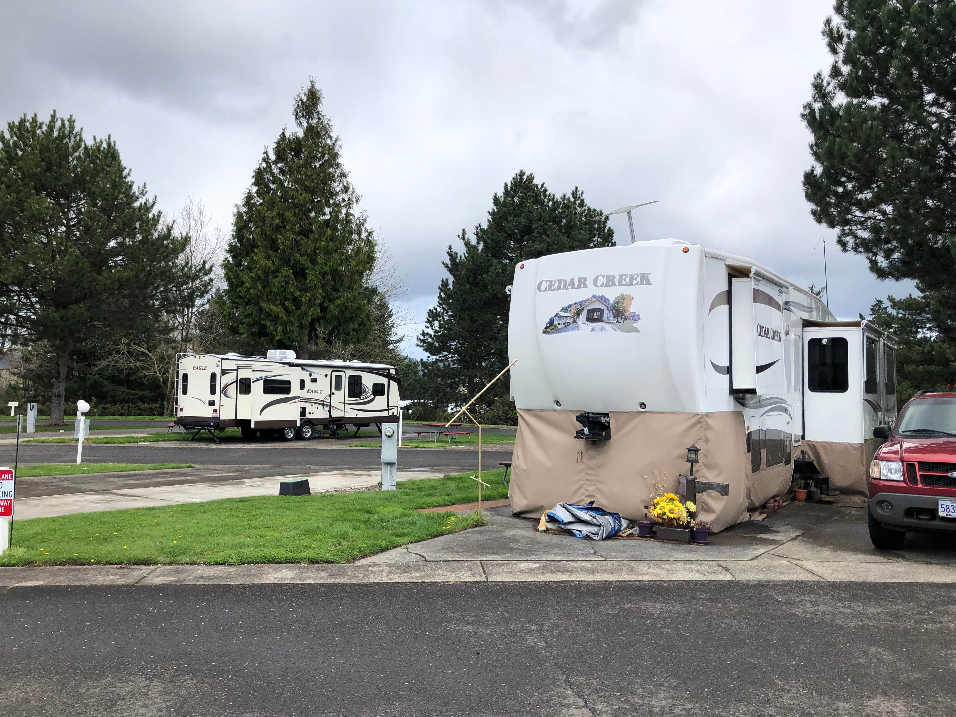 Corinna B.'s photo of rv camping at Portland Fairview RV Park near Hillsboro, OR