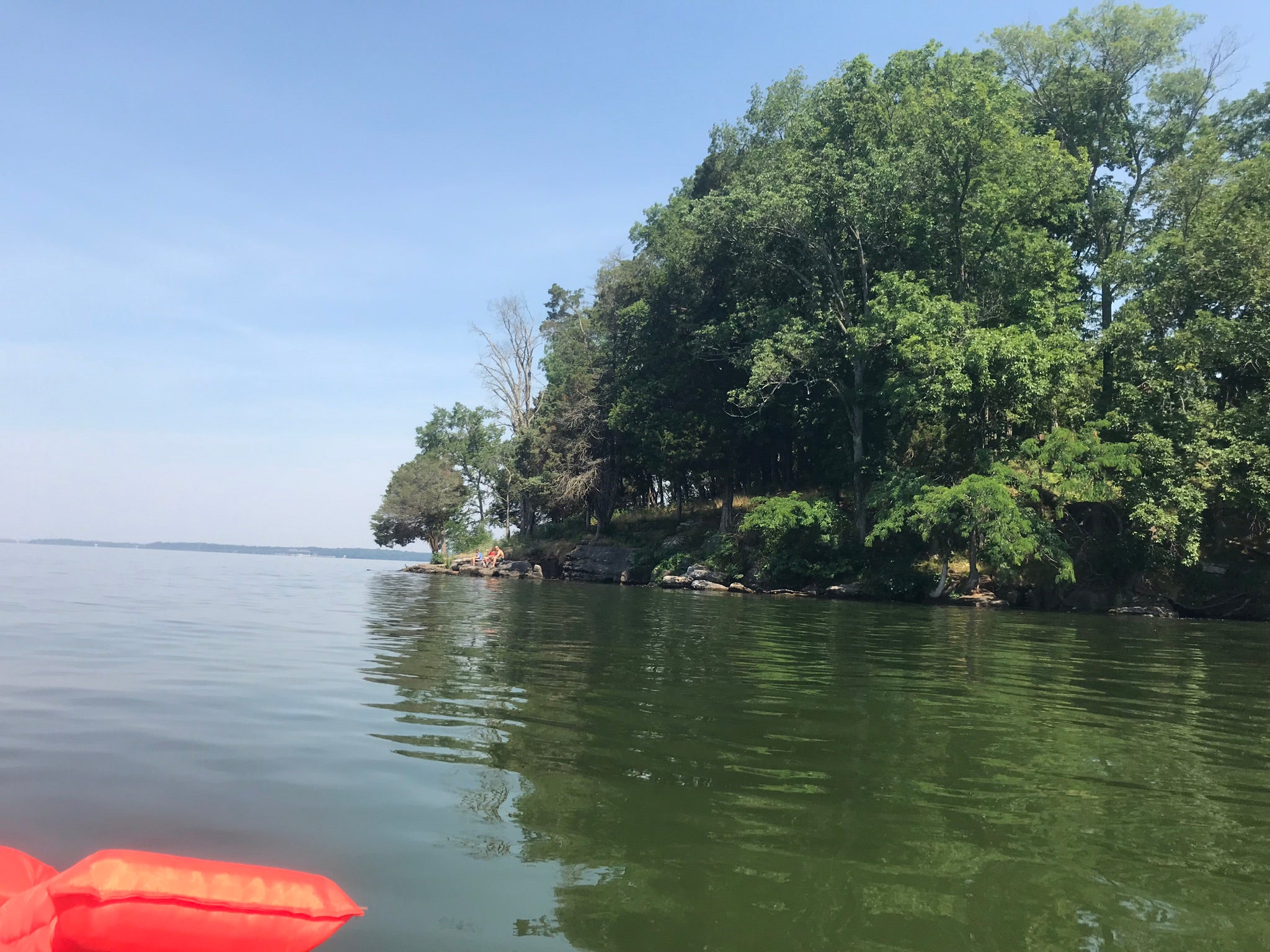 View from kayak