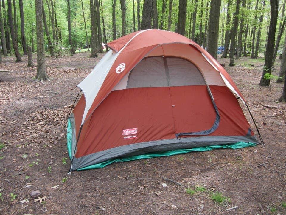 Katie S.&#x27;s photo of tent camping at Whitewater Challengers Adventure Center near Blandon, PA