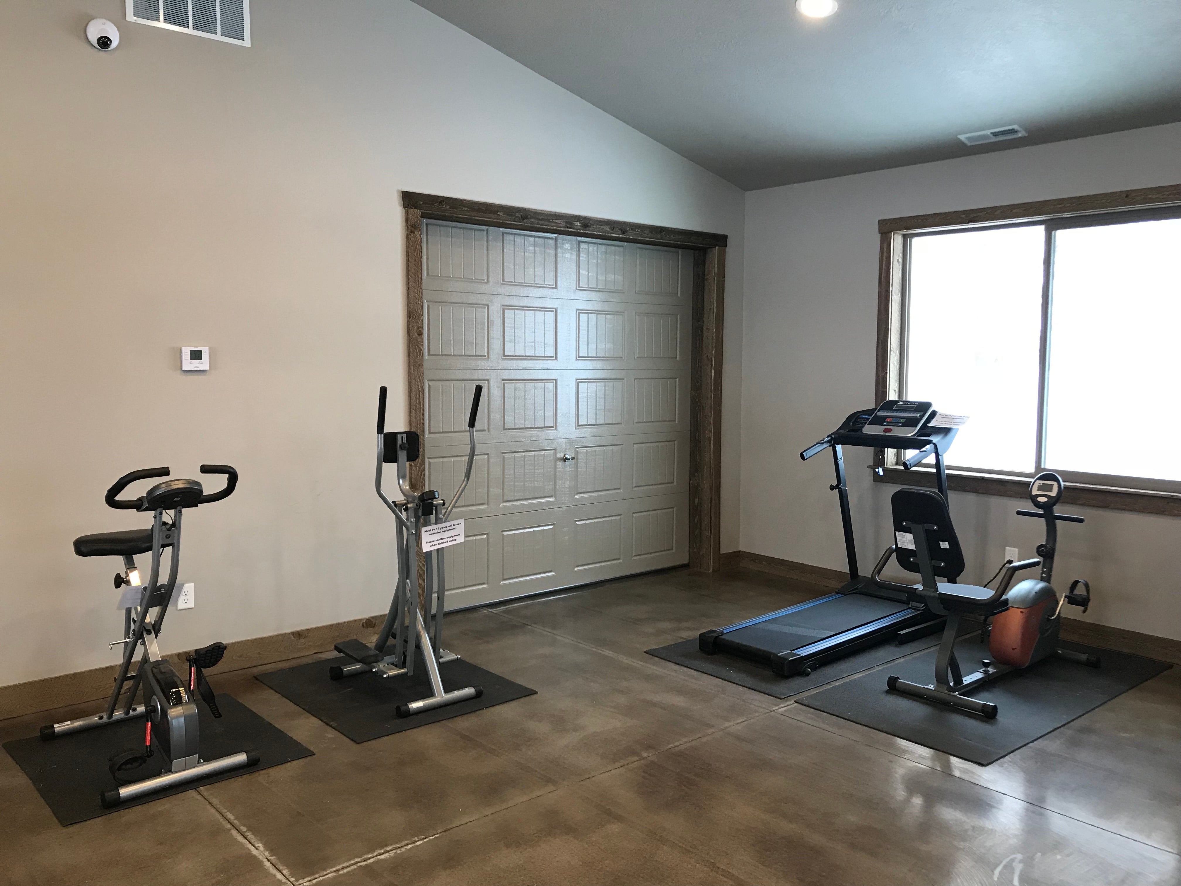 Clubhouse Exercise area