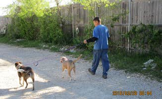 Tom B.'s photo of camping with pets at Tranquil Gardens RV Park near Georgetown, TX