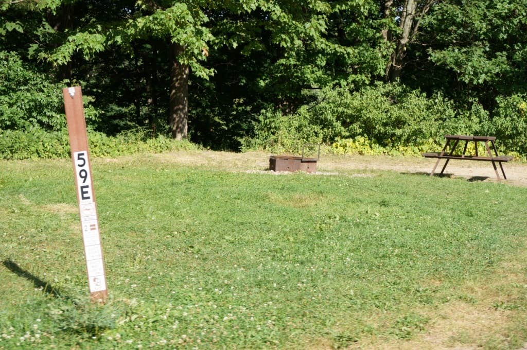 Camper submitted image from Quartzite Campground — Devils Lake State Park - 1