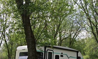 Camping near At Boulders Edge Cabin and Tipi Retreat: Hocking River RV Park, Logan, Ohio