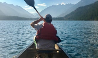 Camping near Poplar Flat Campground: Weaver Point Boat-in Camp — Lake Chelan National Recreation Area, Stehekin, Washington