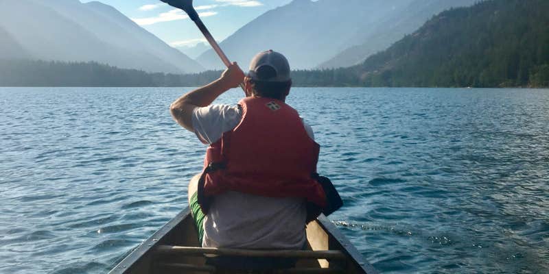 Camper submitted image from Weaver Point Boat-in Camp — Lake Chelan National Recreation Area
