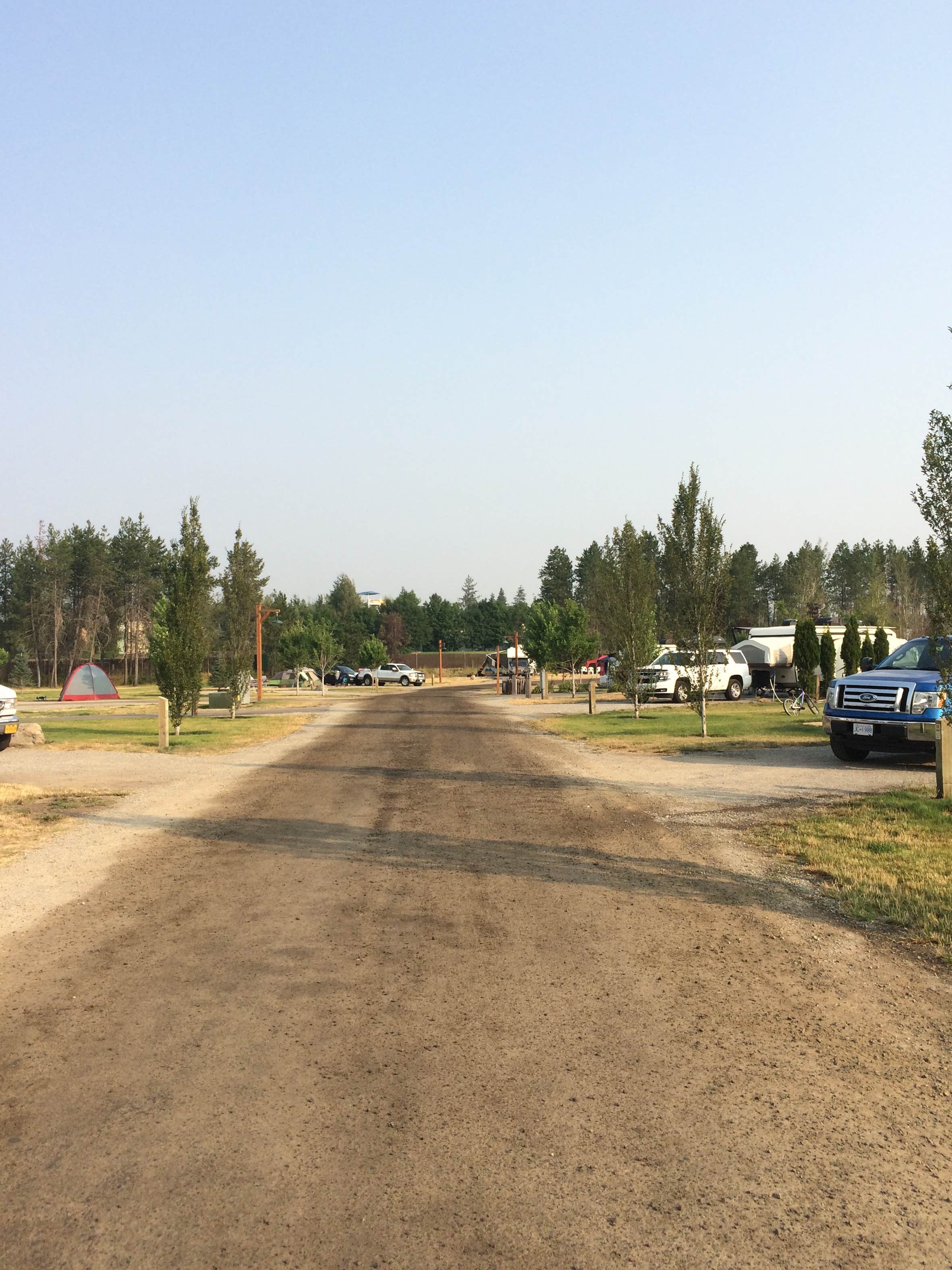 Camper-submitted photo at Silverwood RV Park near Spirit Lake, ID