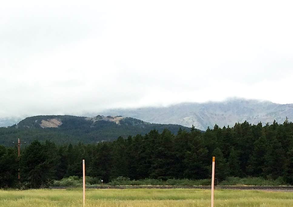 View across the road.