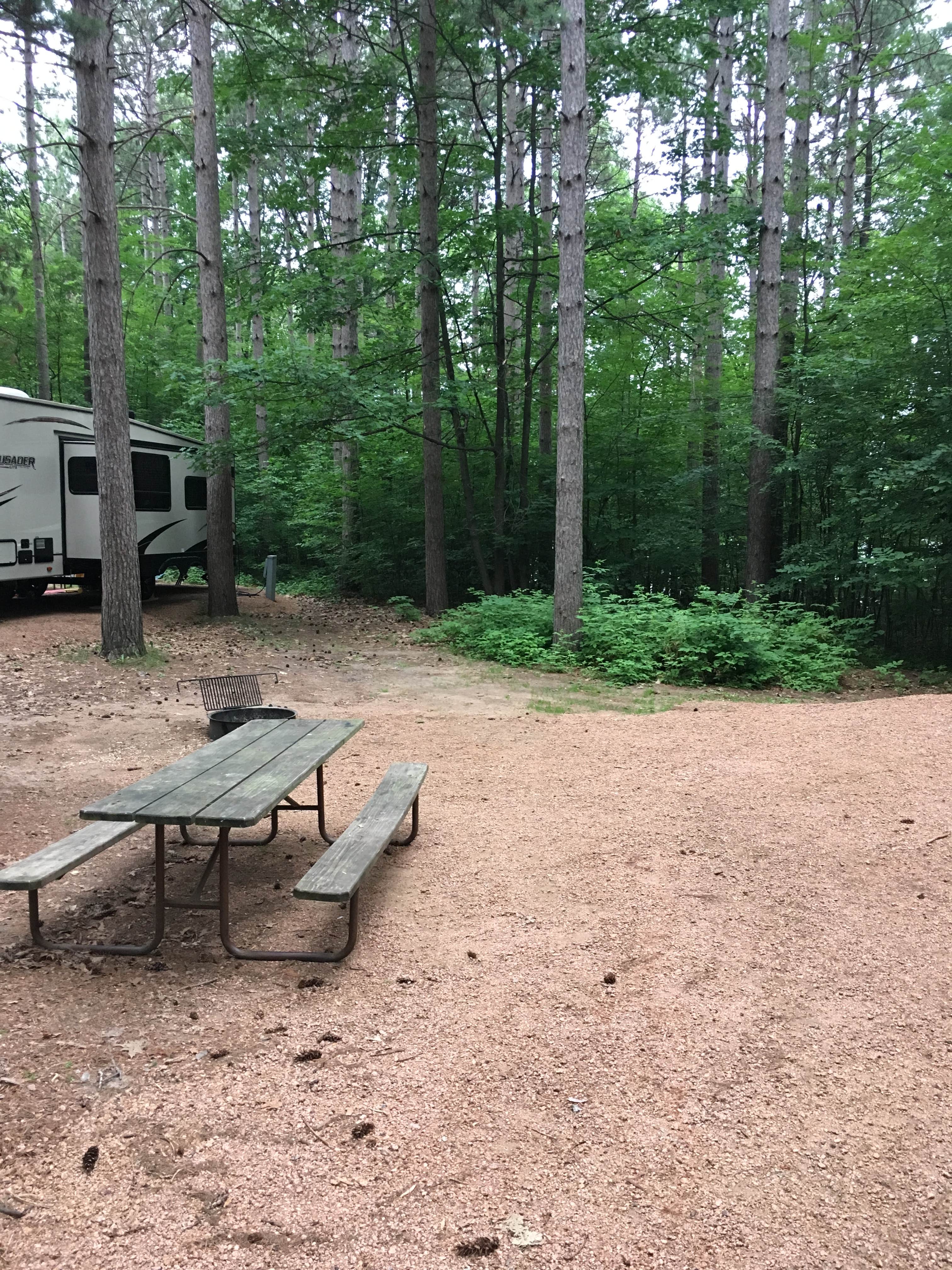 Annie C.'s photo of rv camping at Dubay Park Campground near Merrill, WI