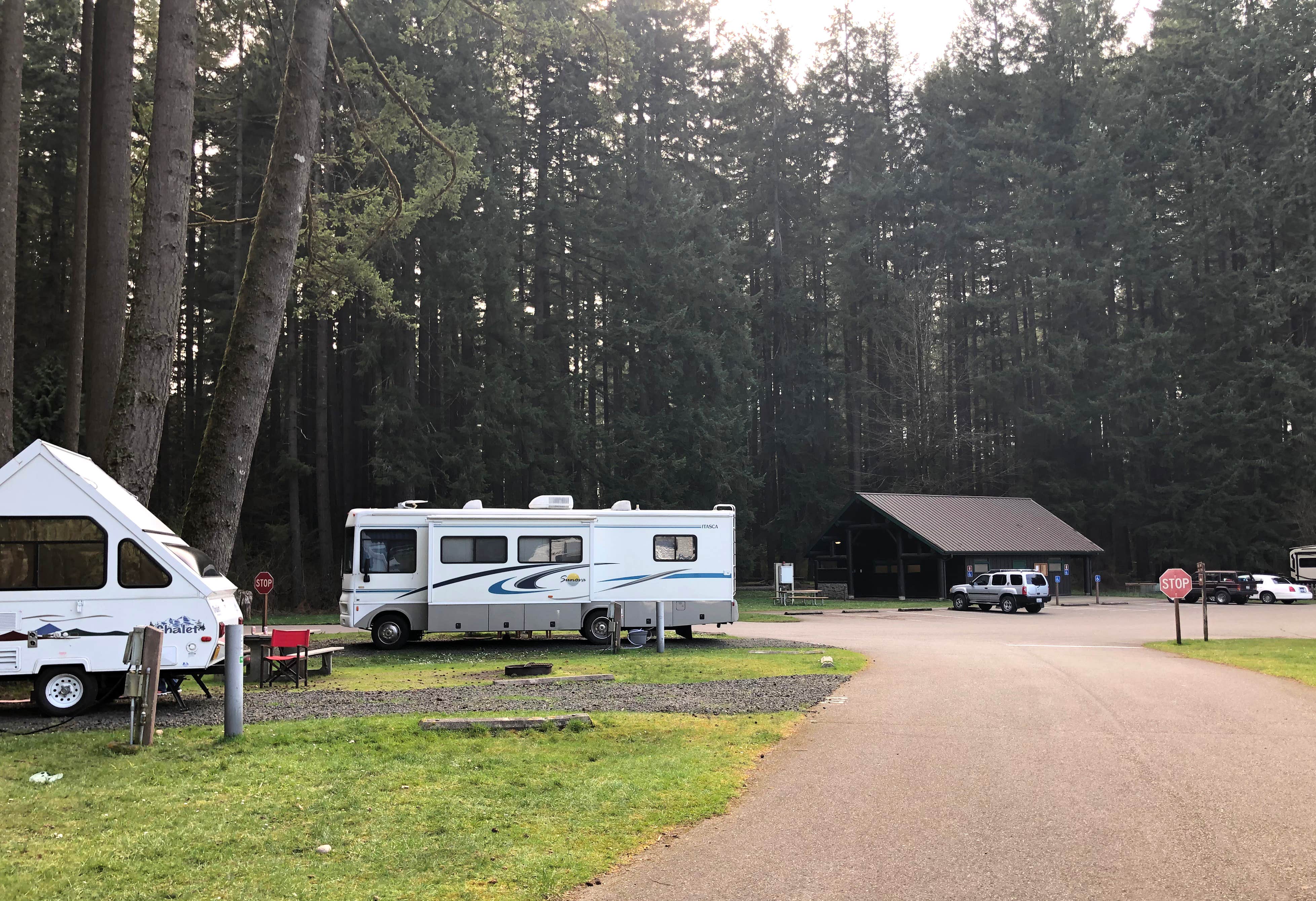 Corinna B.'s photo of rv camping at Millersylvania State Park Campground near Tumwater, WA