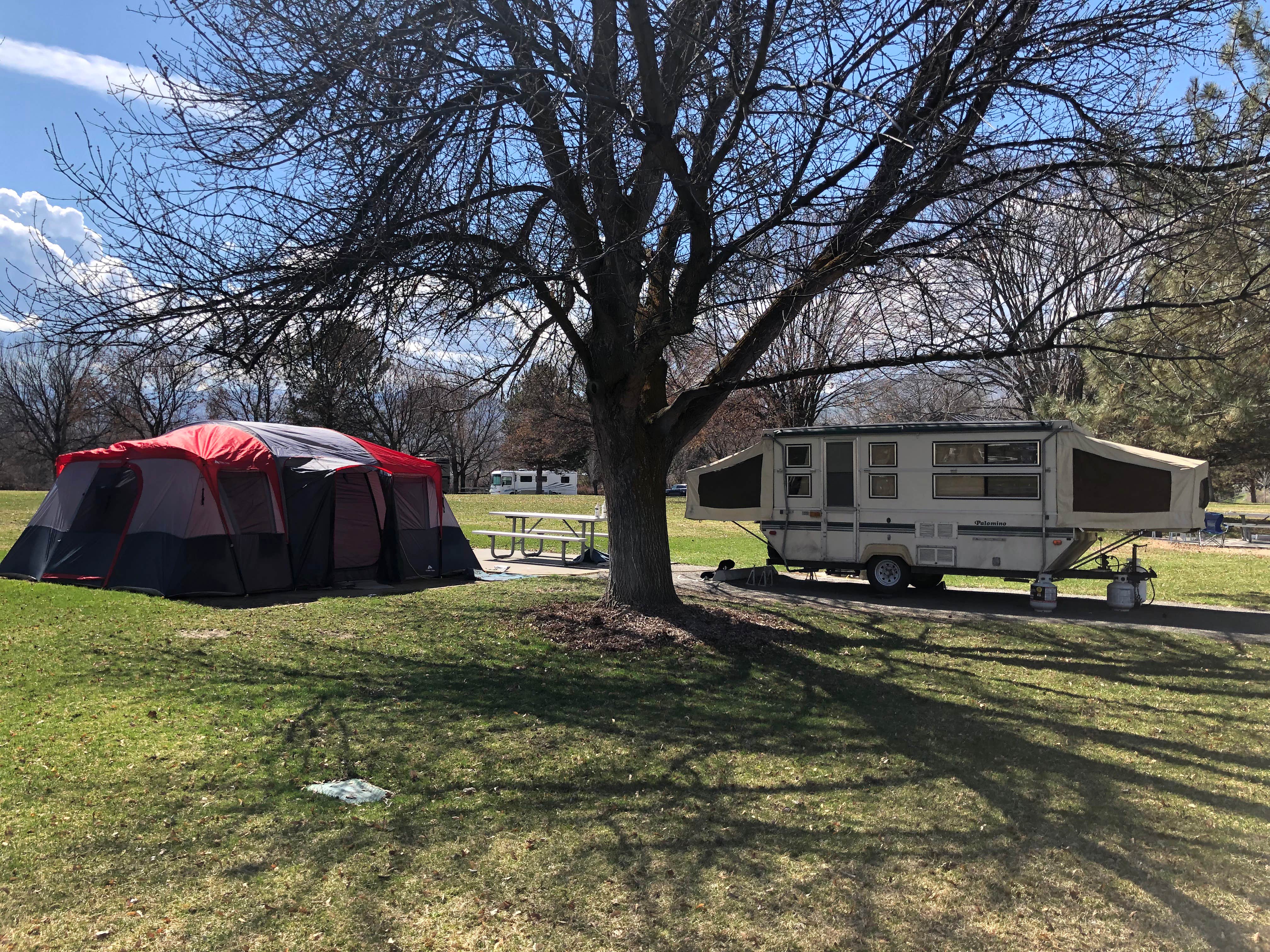 Corinna B.'s photo of rv camping at Wenatchee Confluence State Park Campground near Wenatchee, WA