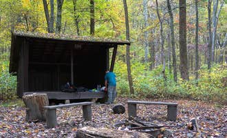 Camping near Ole Mink Farm: Adirondack Shelters — Catoctin Mountain Park, Sabillasville, Maryland
