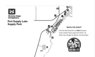 Camping near Cowboy — Little Sahara State Park: COE Fort Supply Lake Supply Park, Woodward, Oklahoma