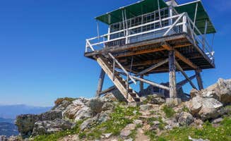 The Dyrt's photo of a cabin at Gird Point near Sula, MT