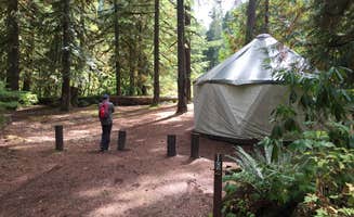 Bjorn S.'s photo of tent camping at Fish Creek Campground near Cottage Grove, OR