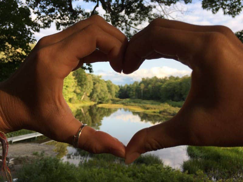 Camper-submitted photo at Martin Stream Campground near Jay, ME