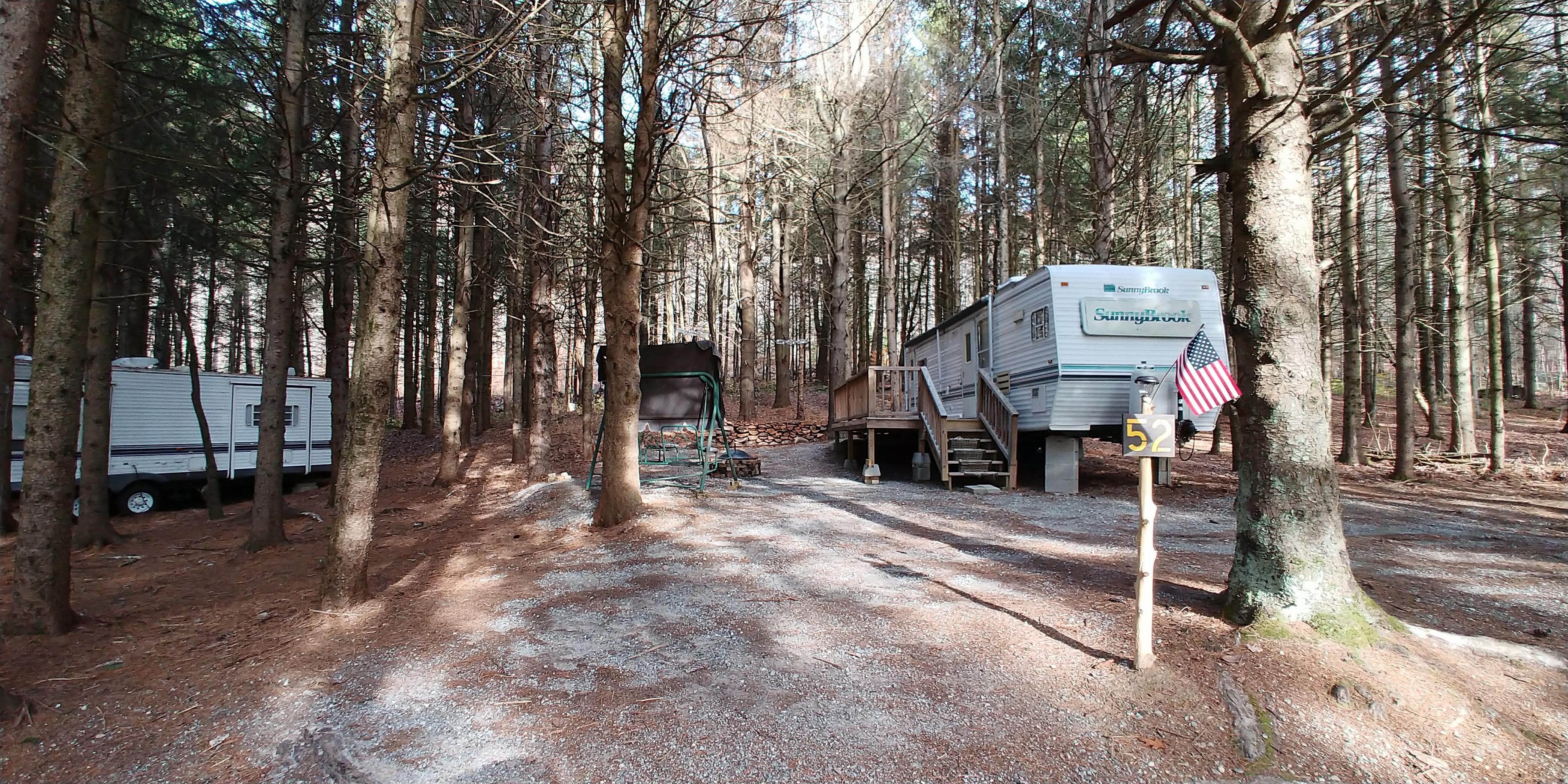Zach V.'s photo of rv camping at Martin Stream Campground near Buckfield, ME