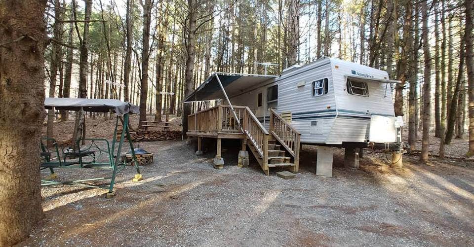 Camper-submitted photo at Martin Stream Campground near Jay, ME