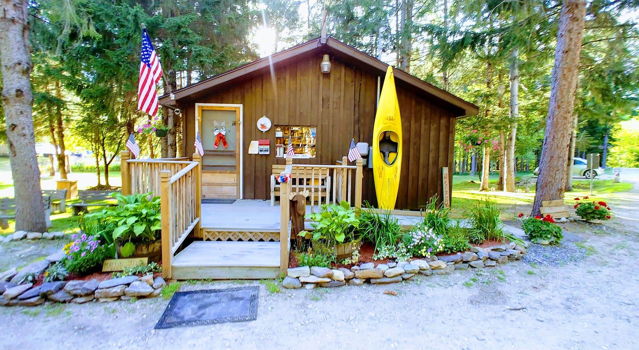 Camper-submitted photo at Martin Stream Campground near Jay, ME