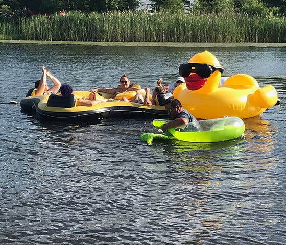 Camper-submitted photo at Village Green Family Campground near North Brookfield, MA