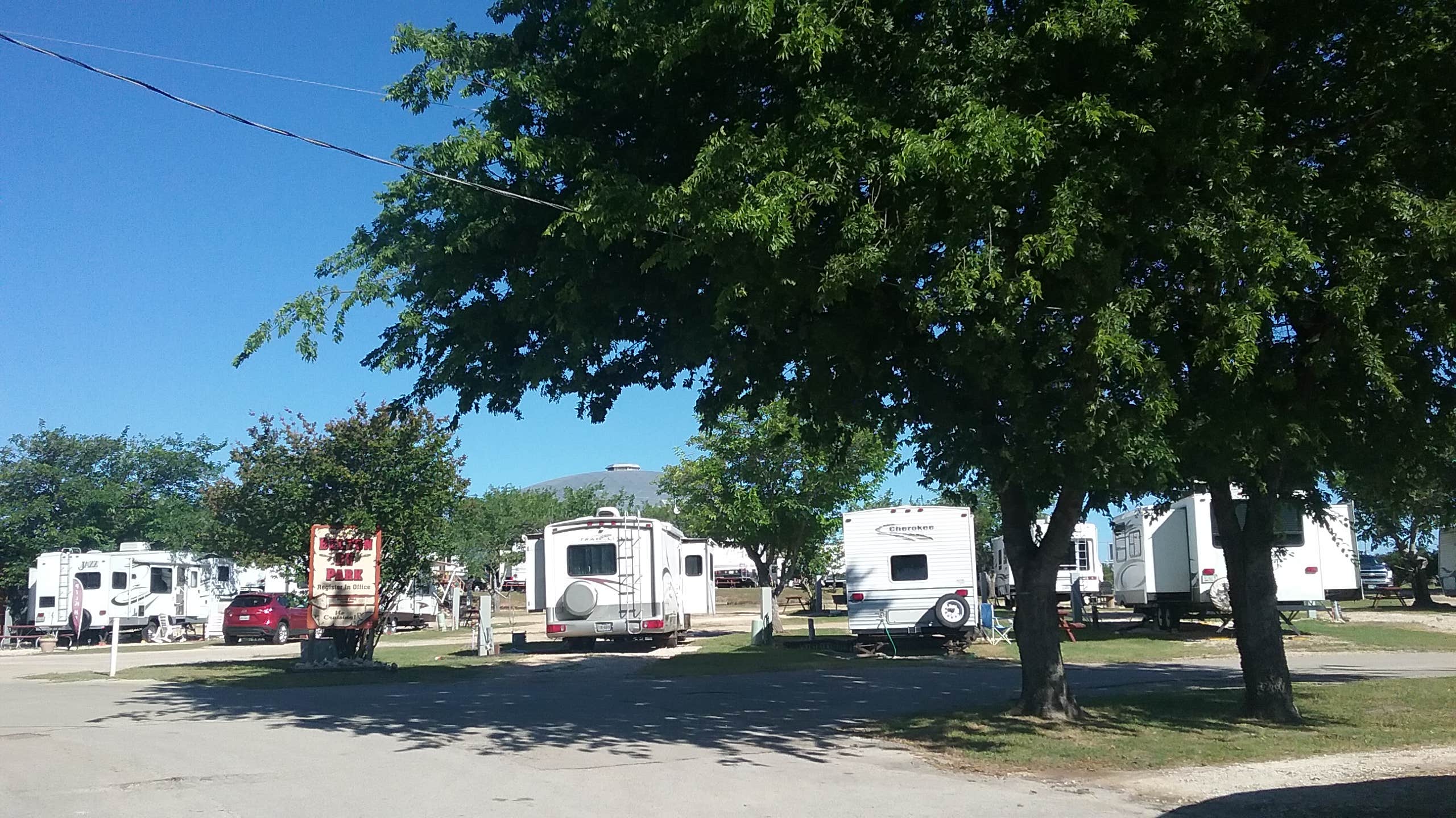Jess C.'s photo of rv camping at Belton RV Park near Salado, TX